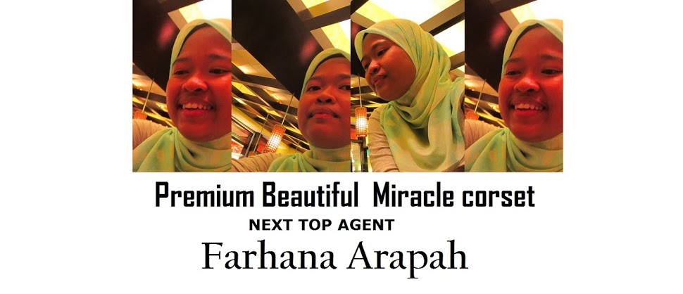 Premium Beautiful Miracle corset By Farhana Arapah
