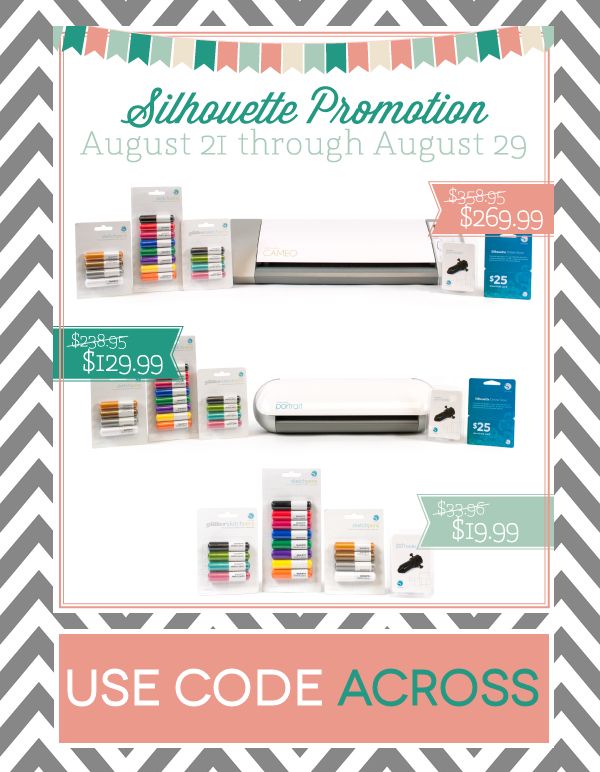 How to Print in White with Your Silhouette Lines Across