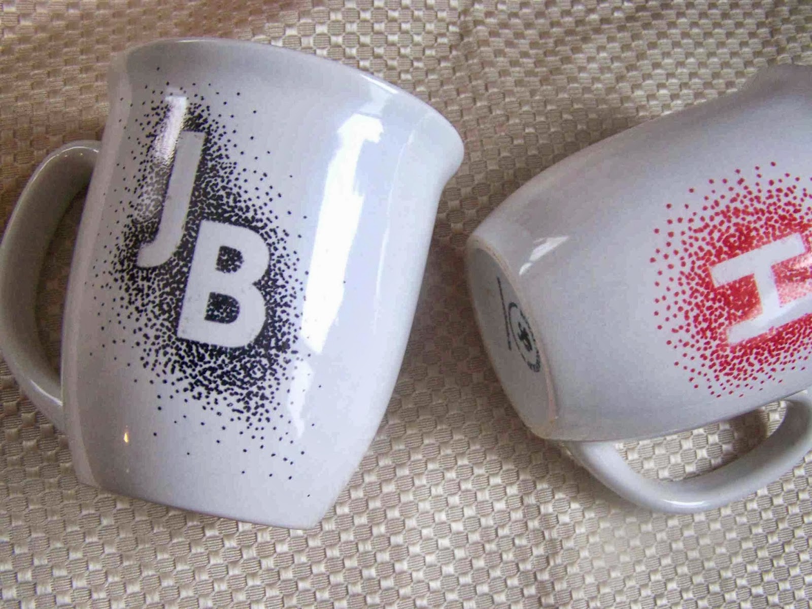 Made by Me. Shared with you. Sharpie Decorated Plates and Mugs