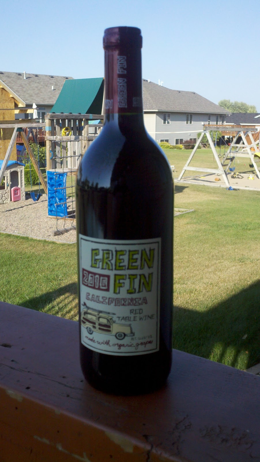 Wine On The Cheap Green Fin table wine