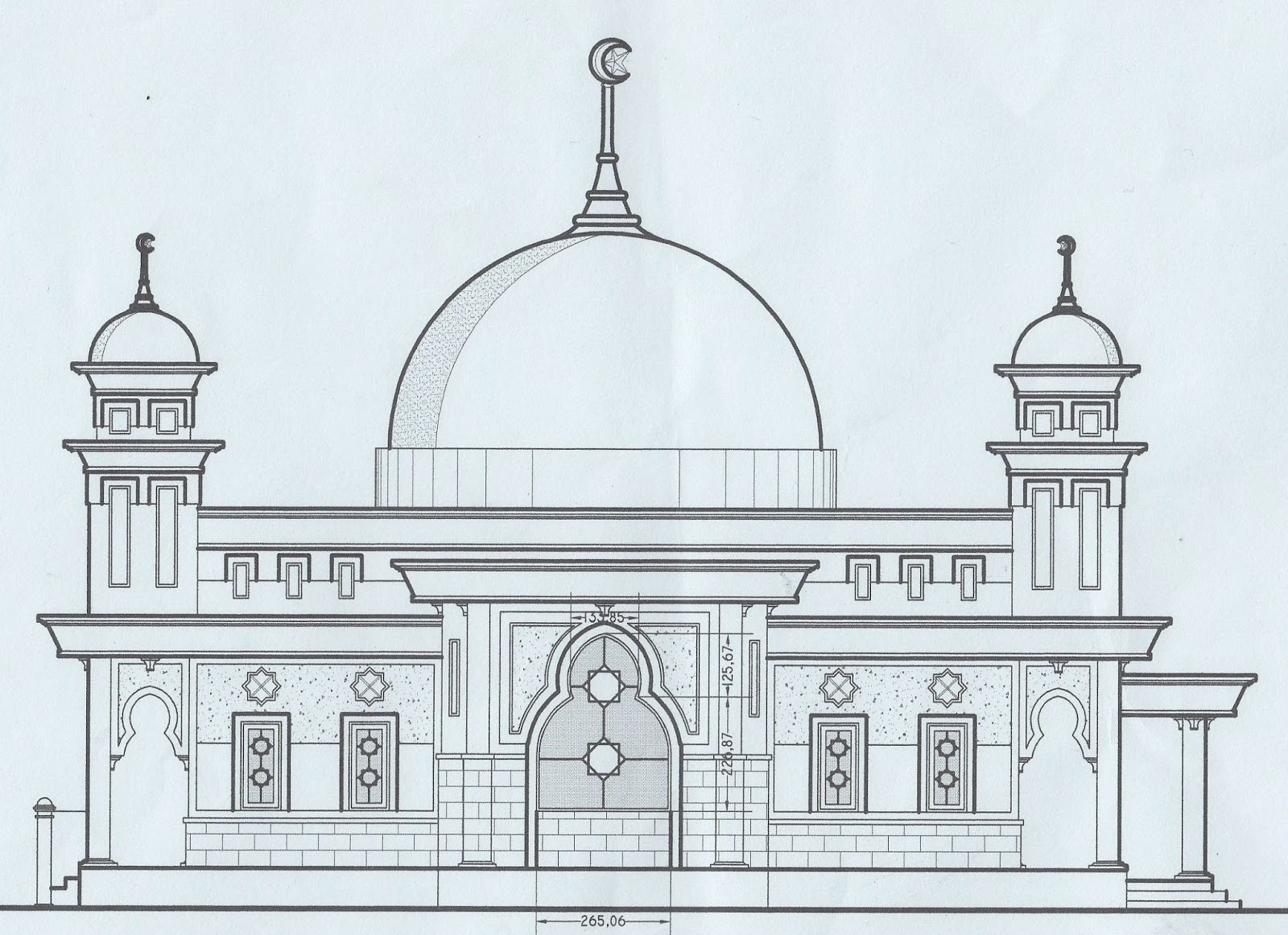 Kumpulan Gambar Vector Masjid Mewarnai Sepertinya 3 Lukisan