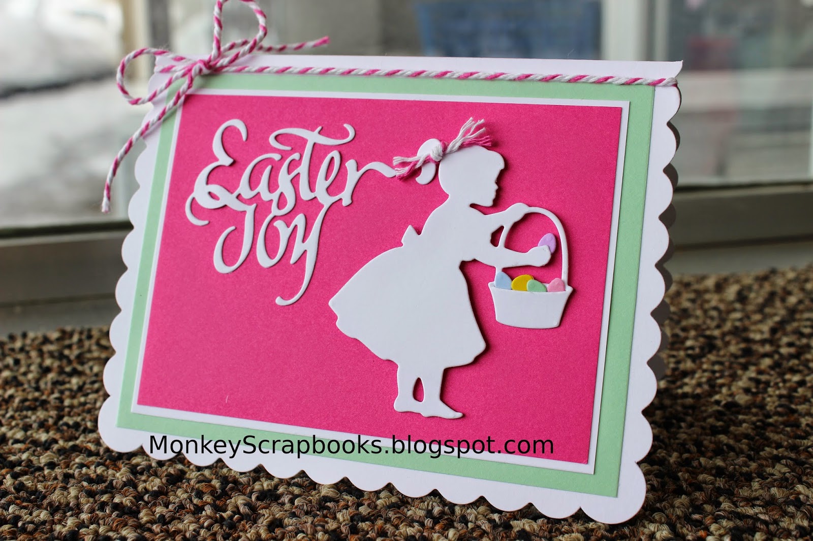 Monkey Business! Scrapbook Lounge Easter stamps & dies