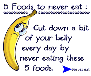 5 foods to never eat