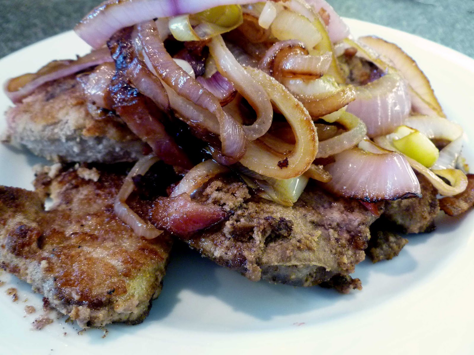 100 Mile Radius Liver and Onions"code Special Steak"