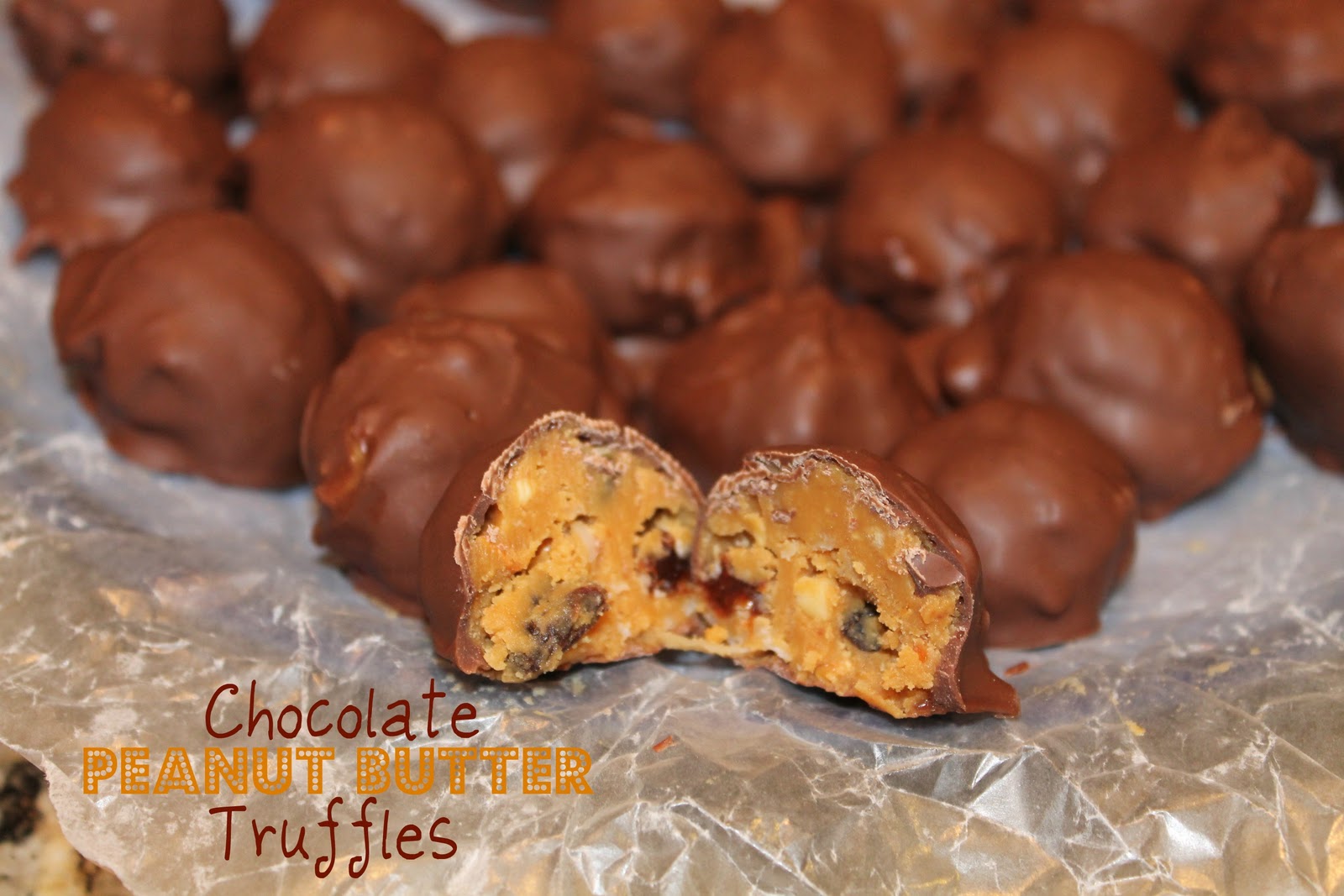 Cargile Family Favorite Recipes Chocolate Peanut Butter Truffles