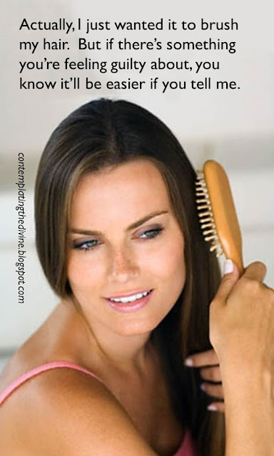 The many uses for a hairbrush in marriage