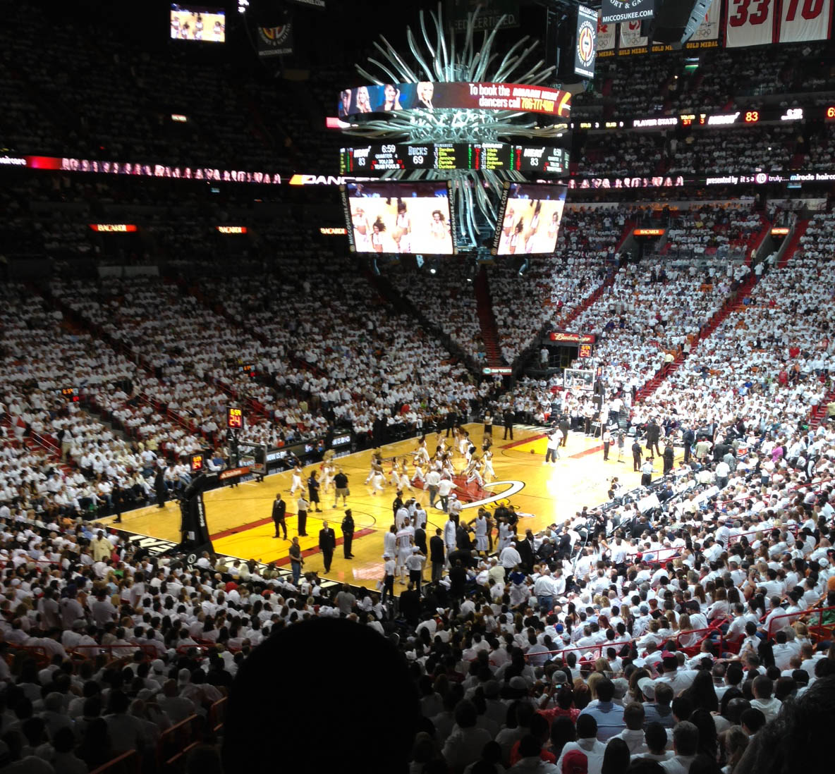 EYE ON MIAMI: The Miami Heat Won The Second Playoff Game: I went and I