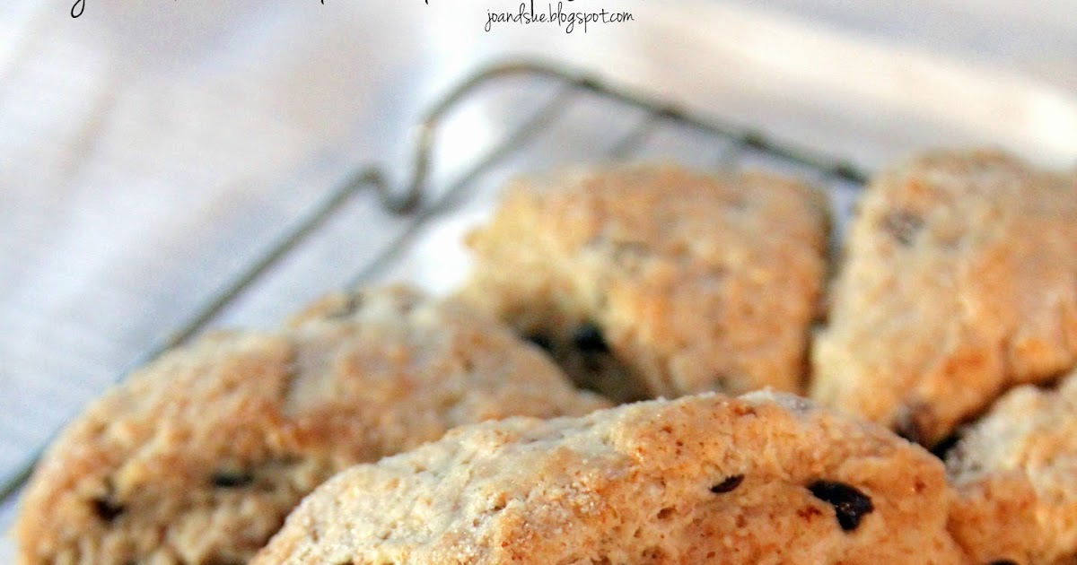 Jo and Sue Lightened Buttermilk Chocolate Chip Scones