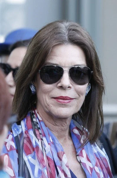 Princess Caroline of Hanover attended the opening of the 30th International Festival of Fashion 