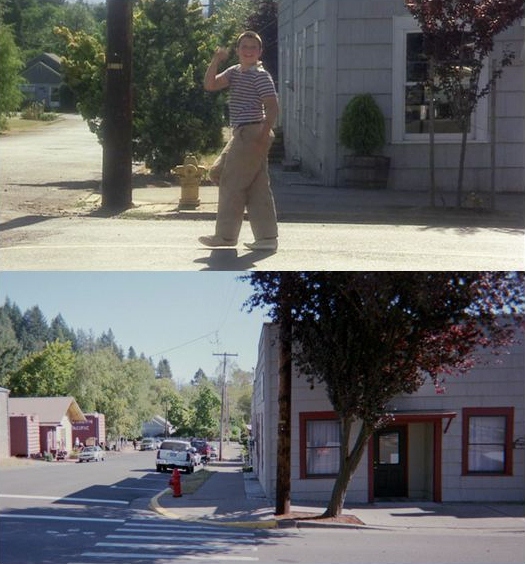 Then & Now Movie Locations Stand By Me