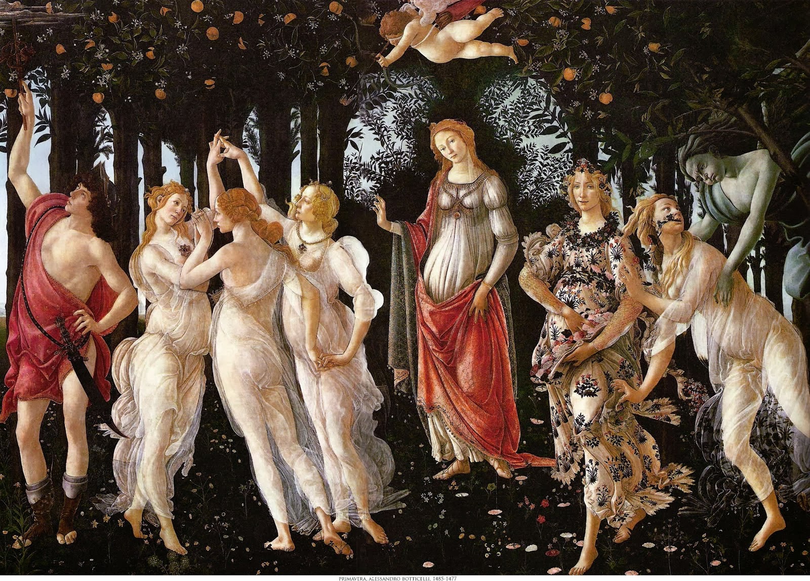 La Primavera di Botticelli
