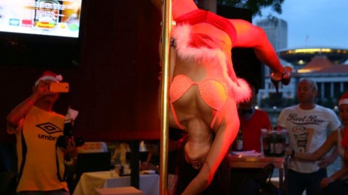 Chinese strip club