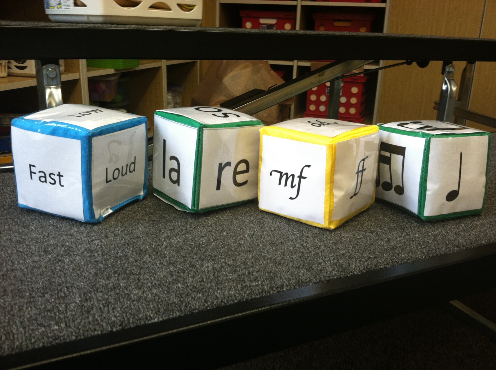 Differentiated Instruction Cubes Music a la Abbott Amy Abbott