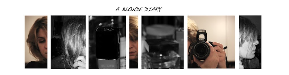 a blonde diary