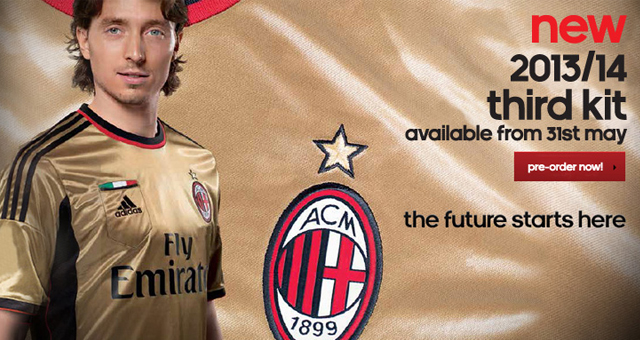 GROSIR JERSEY GRADE ORI DAN PLAYER ISSUE - AC MILAN THIRD 3RD MUSIM 2013-2014 GROSIR JERSEY GRADE ORI DAN PLAYER ISSUE - AC MILAN THIRD 3RD MUSIM 2013-2014