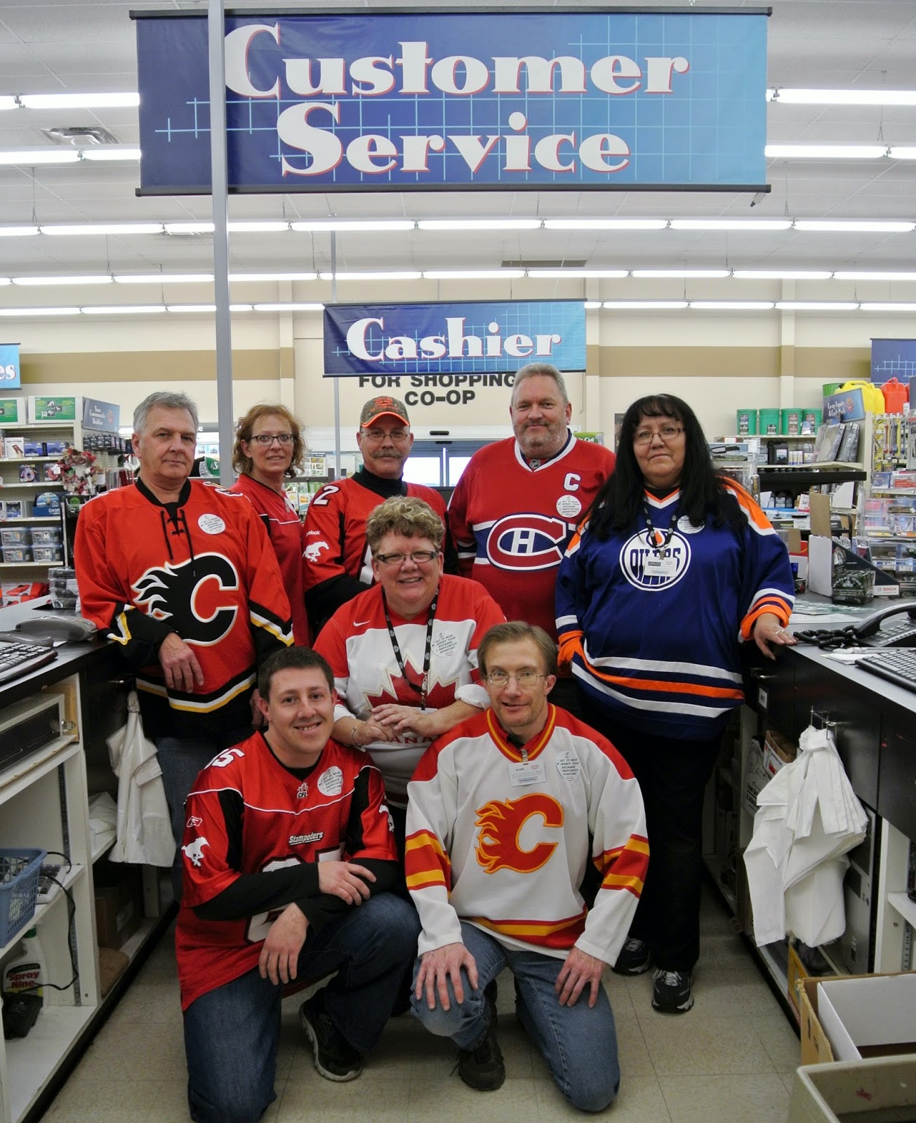 Pincher Creek Voice Coop casual Friday jerseys supported KidSport