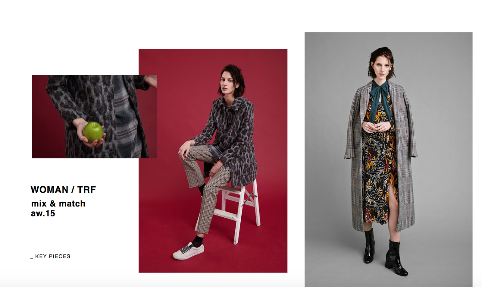 Digital Publishing Zara site Design