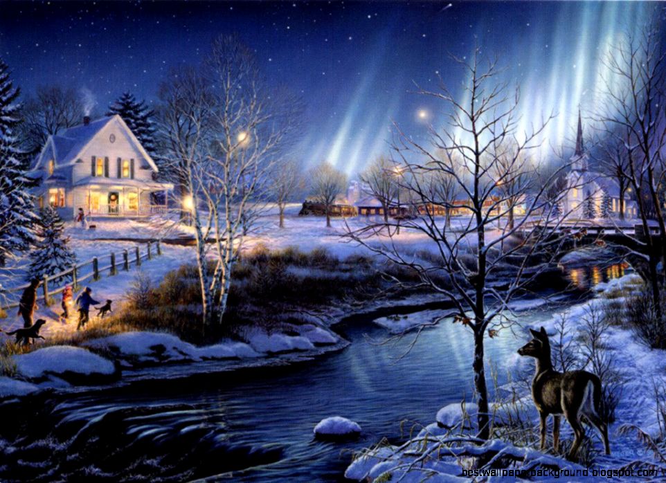 winter backgrounds for desktops