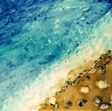 Ocean Foil Painting, Kids Crafts