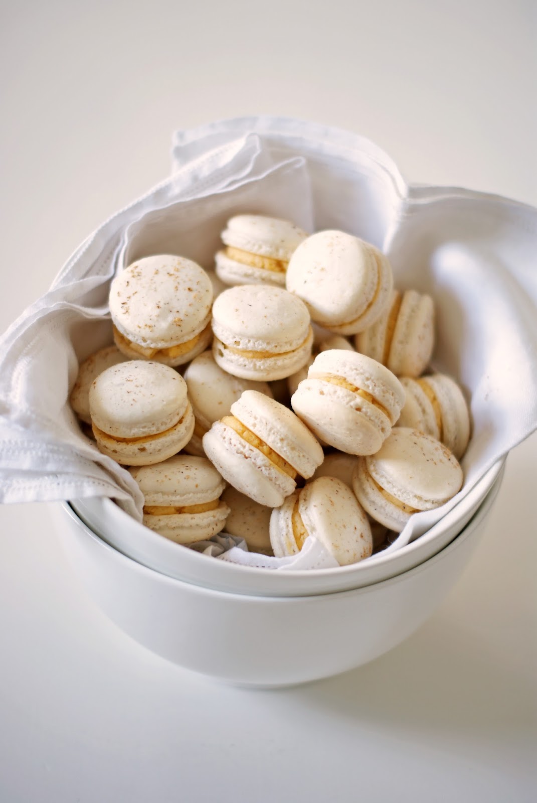 simmer & boyle Eggnog Macarons