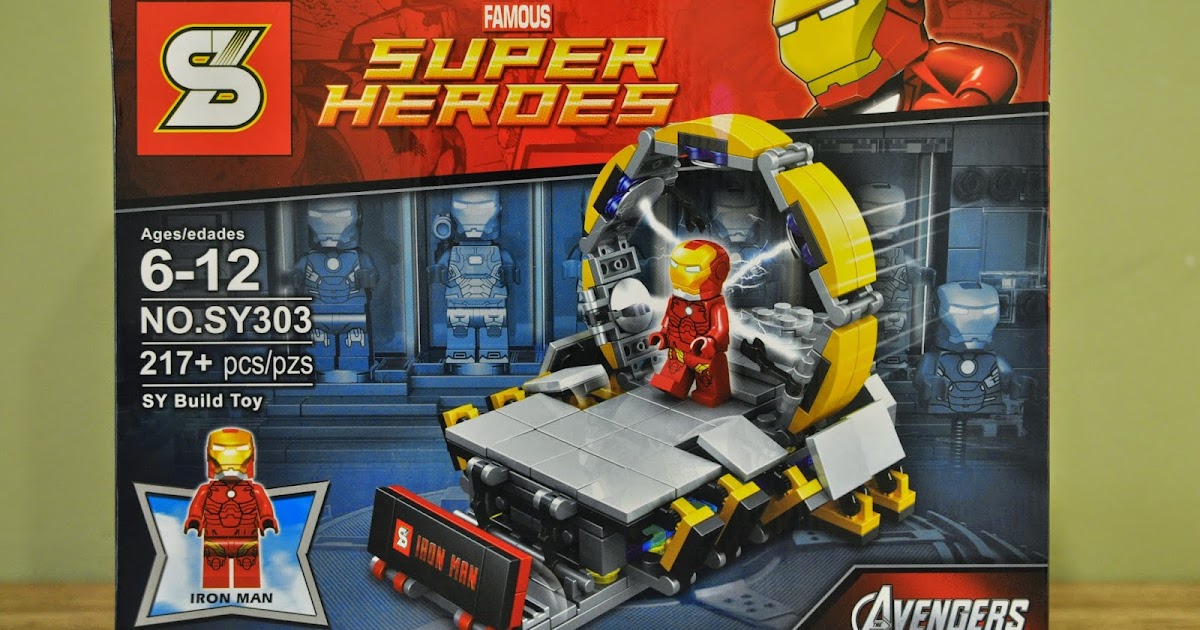 lego arc reactor instructions