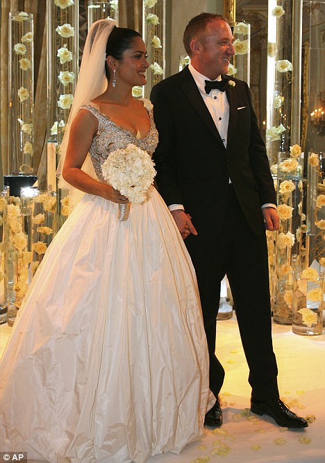 salma hayek wed...