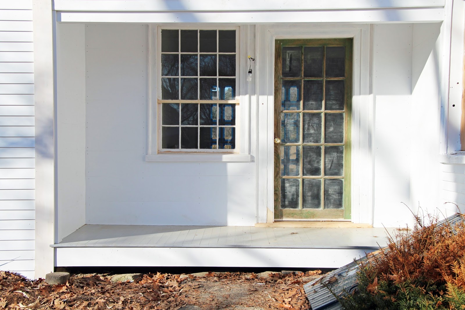 In The Fields A New Exterior Door And Some Updates