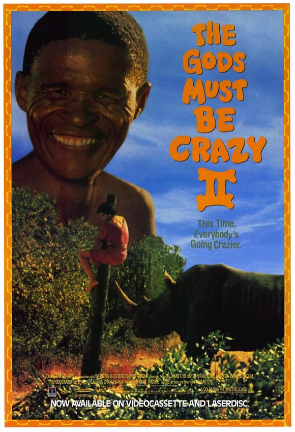 gods must crazy Other articles where the gods must be crazy is discussed: south africa: film:include afrikaner director jamie uys’s the gods must be crazy (1980), oliver. gods must crazy Other articles where the gods must be crazy is discussed: south africa: film:include afrikaner director jamie uys’s the gods must be crazy (1980), oliver.
