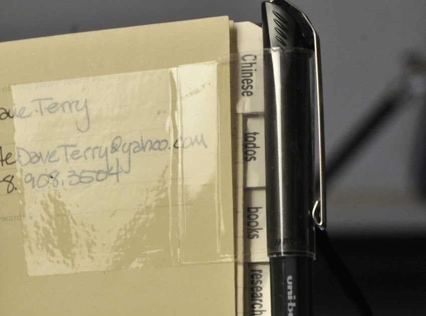 365 Journal Entries Moleskine Pen Holder Hack