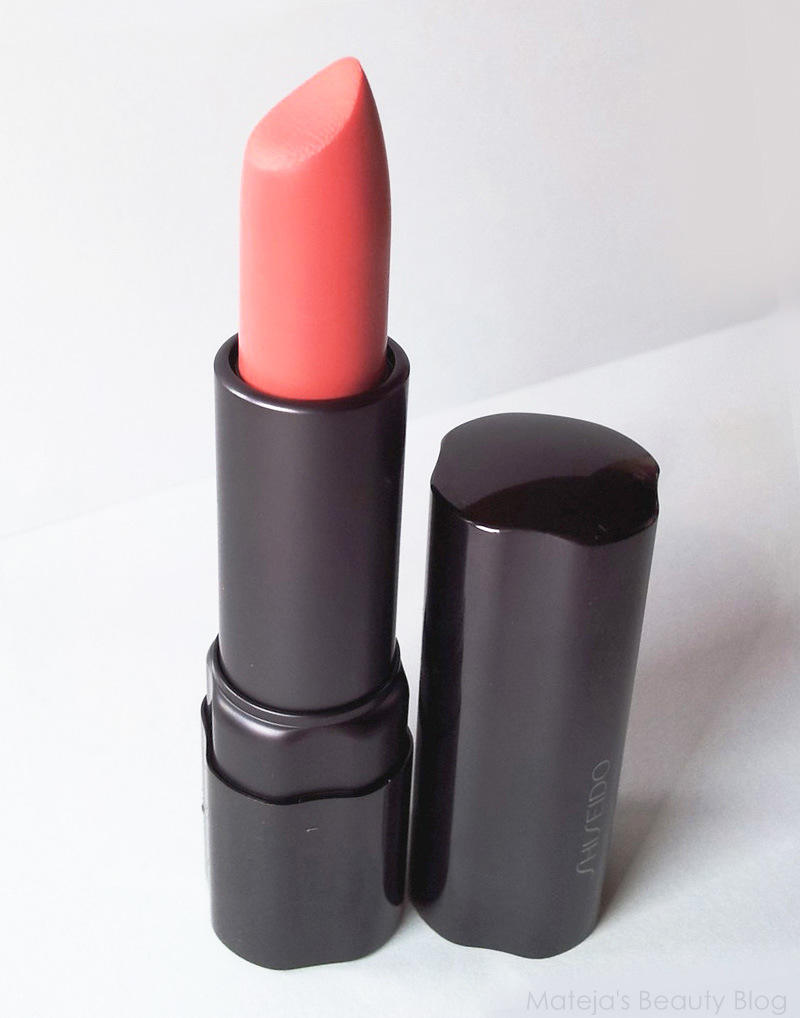 Unsung Hero: Shiseido Perfect Rouge Glowing Matte PK224 Sugar Babe, Mateja's Beauty Blog