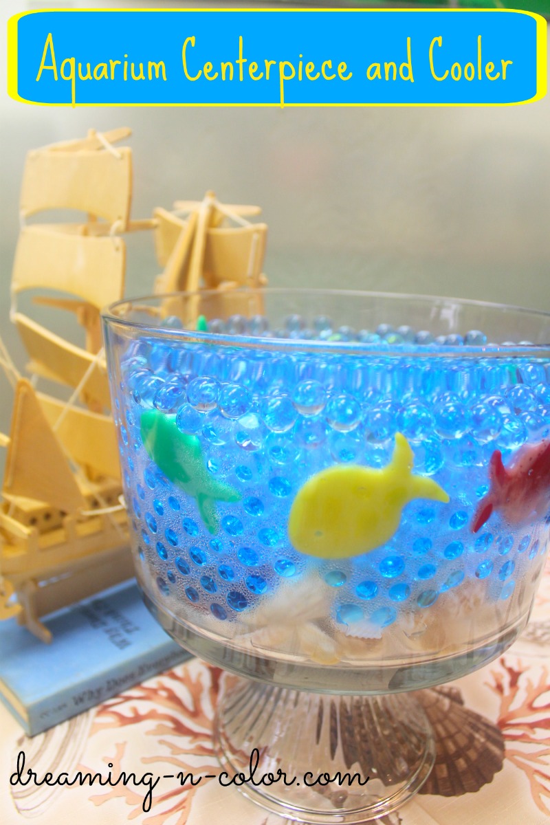 dreamingincolor Fish bowl Centerpiece and cooler