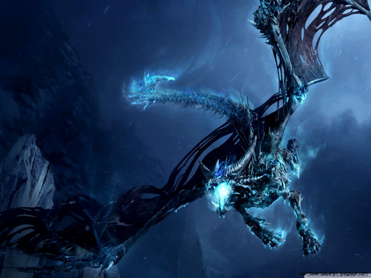 World Of Warcraft Ice Dragon HD desktop wallpaper Widescreen World Of Warcraft Ice Dragon HD desktop wallpaper Widescreen