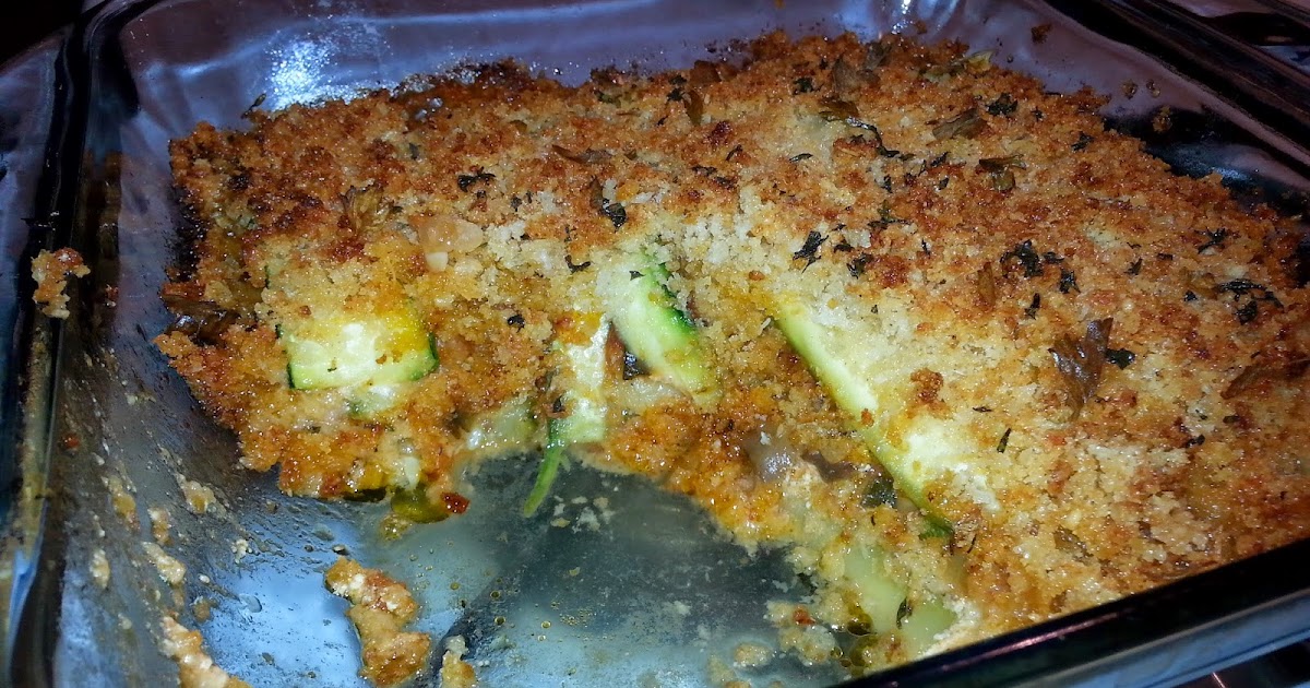 Let's Make it Real Zucchinni & Goat Cheese Cassarole