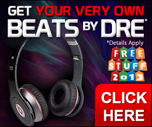 a pair of Beats by Dre Headphones 