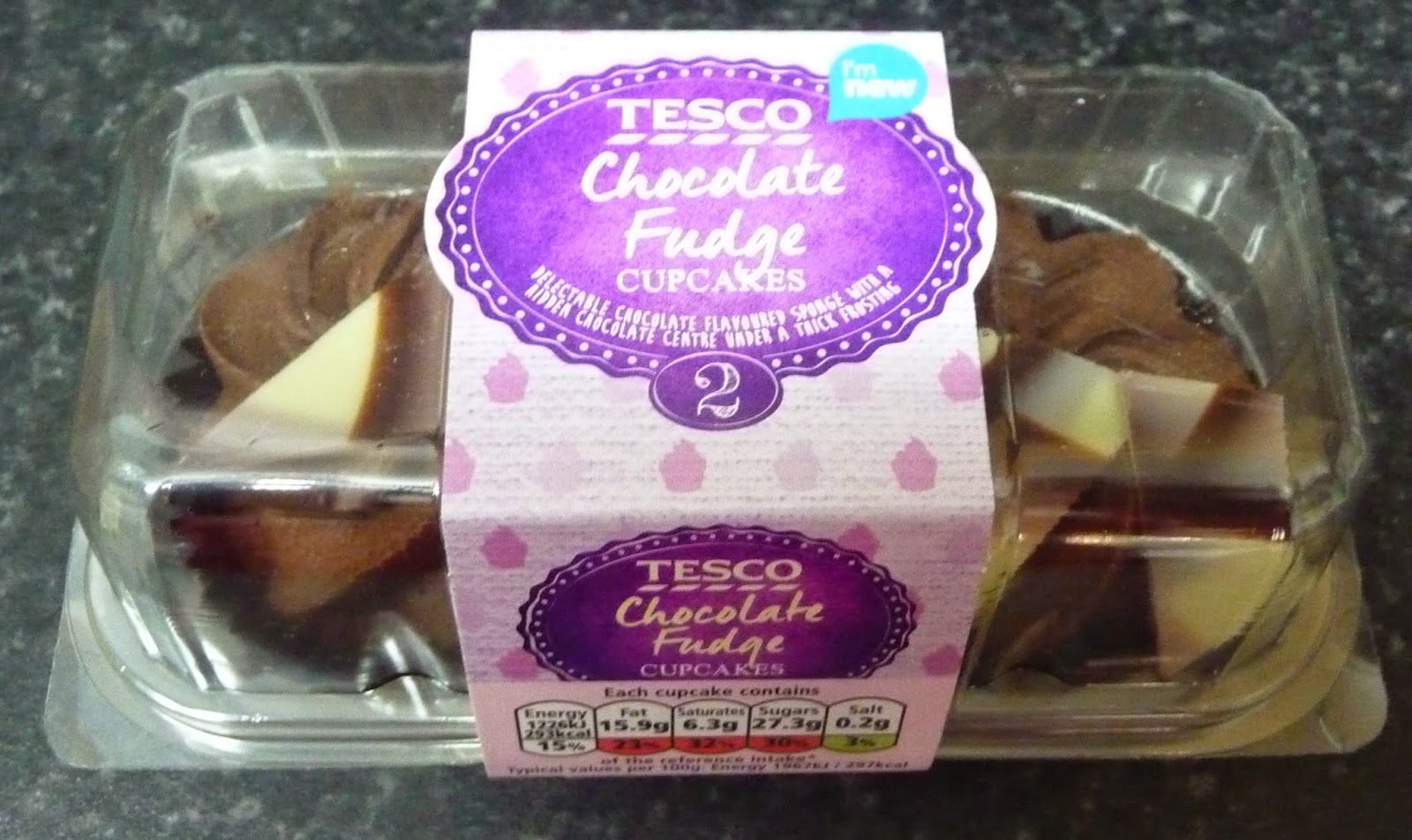 Something to look forward to Tesco Cupcakes Chocolate fudge