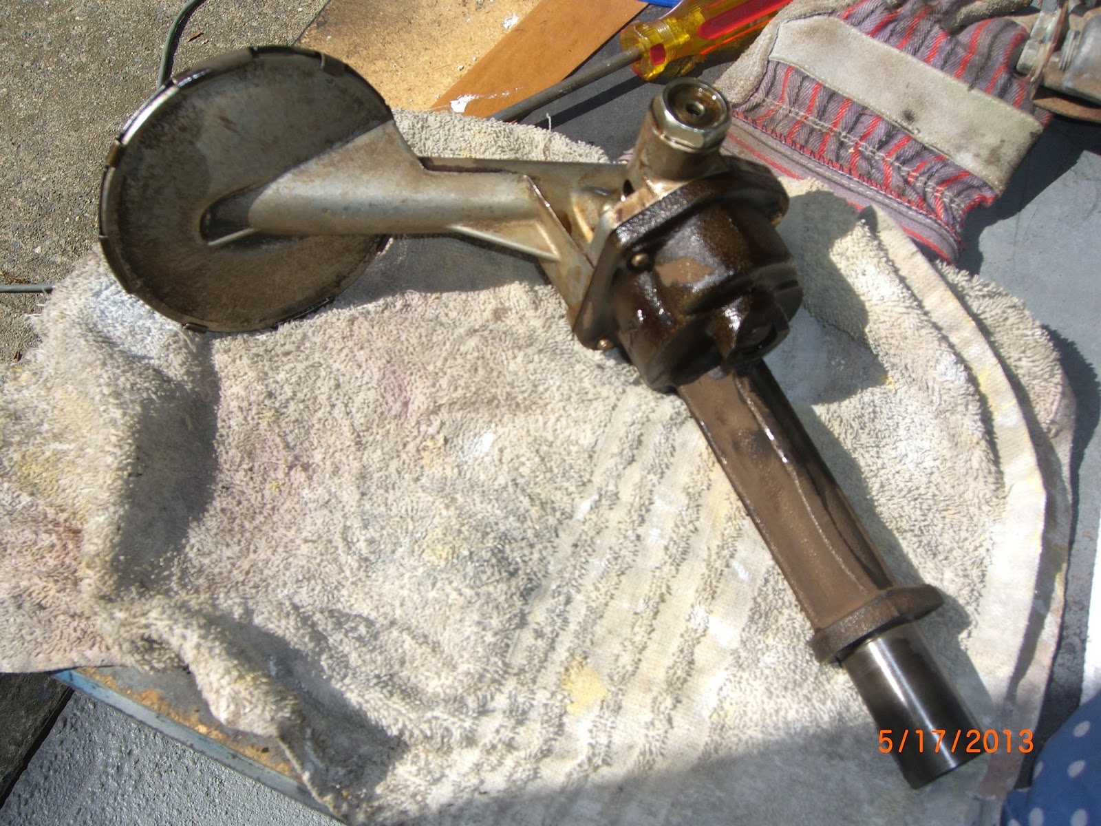 Fj40 Nut Oil Pump Engine Paint And Intake Manifold