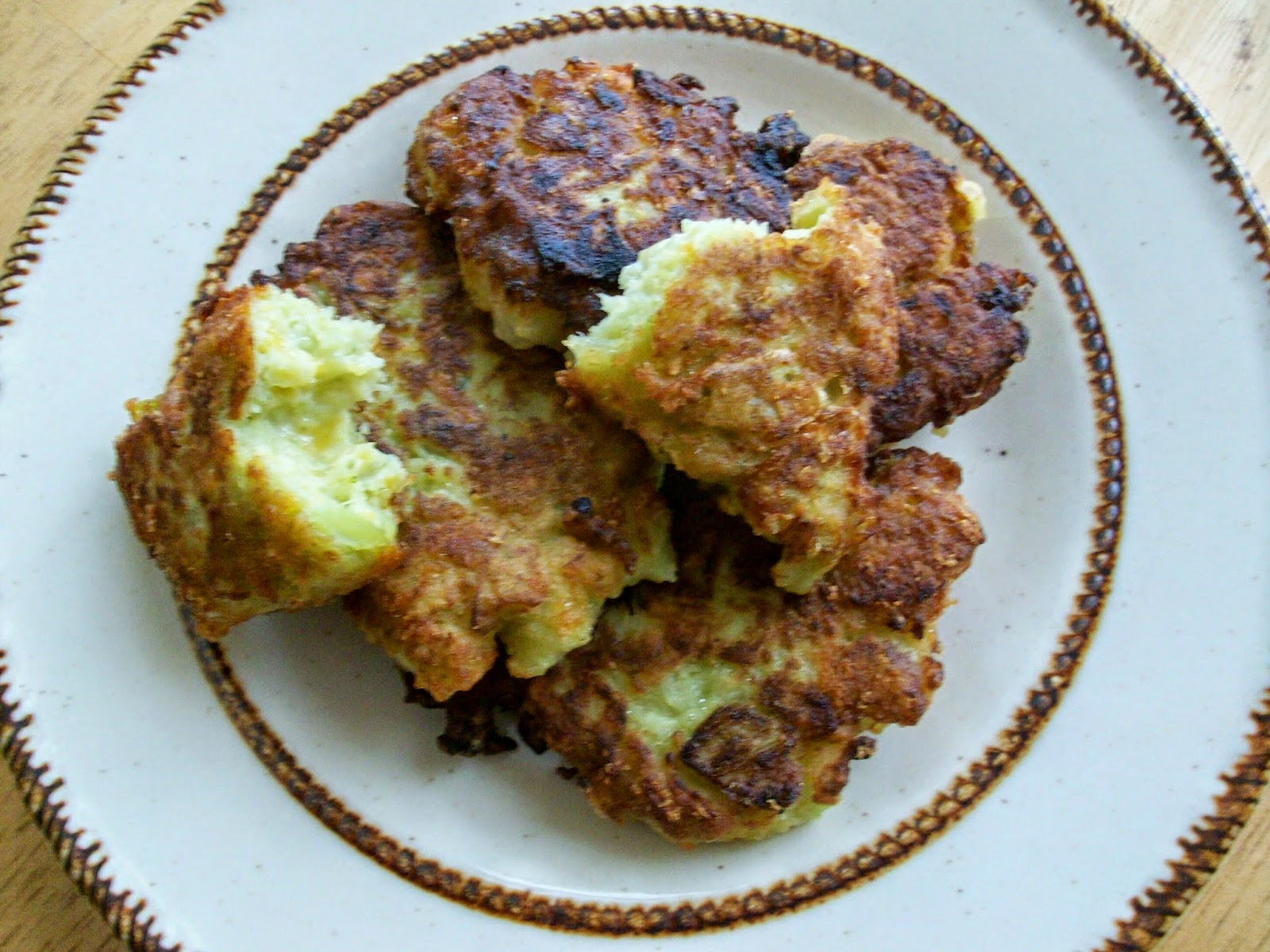 Martha's Recipe Broccoli Fritters