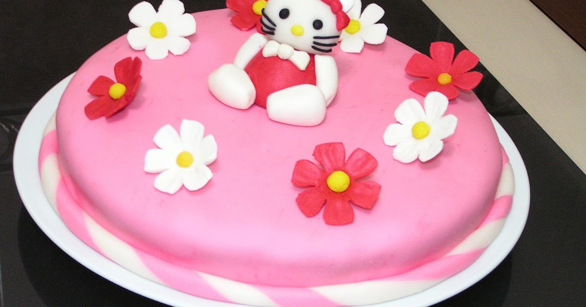 NİLOŞ PASTA İlk Şeker Hamuru Çalışmam&hellip; Ve karşınızda Kitty..