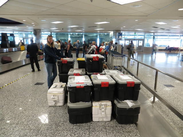 Anchorage airport luggage alaska