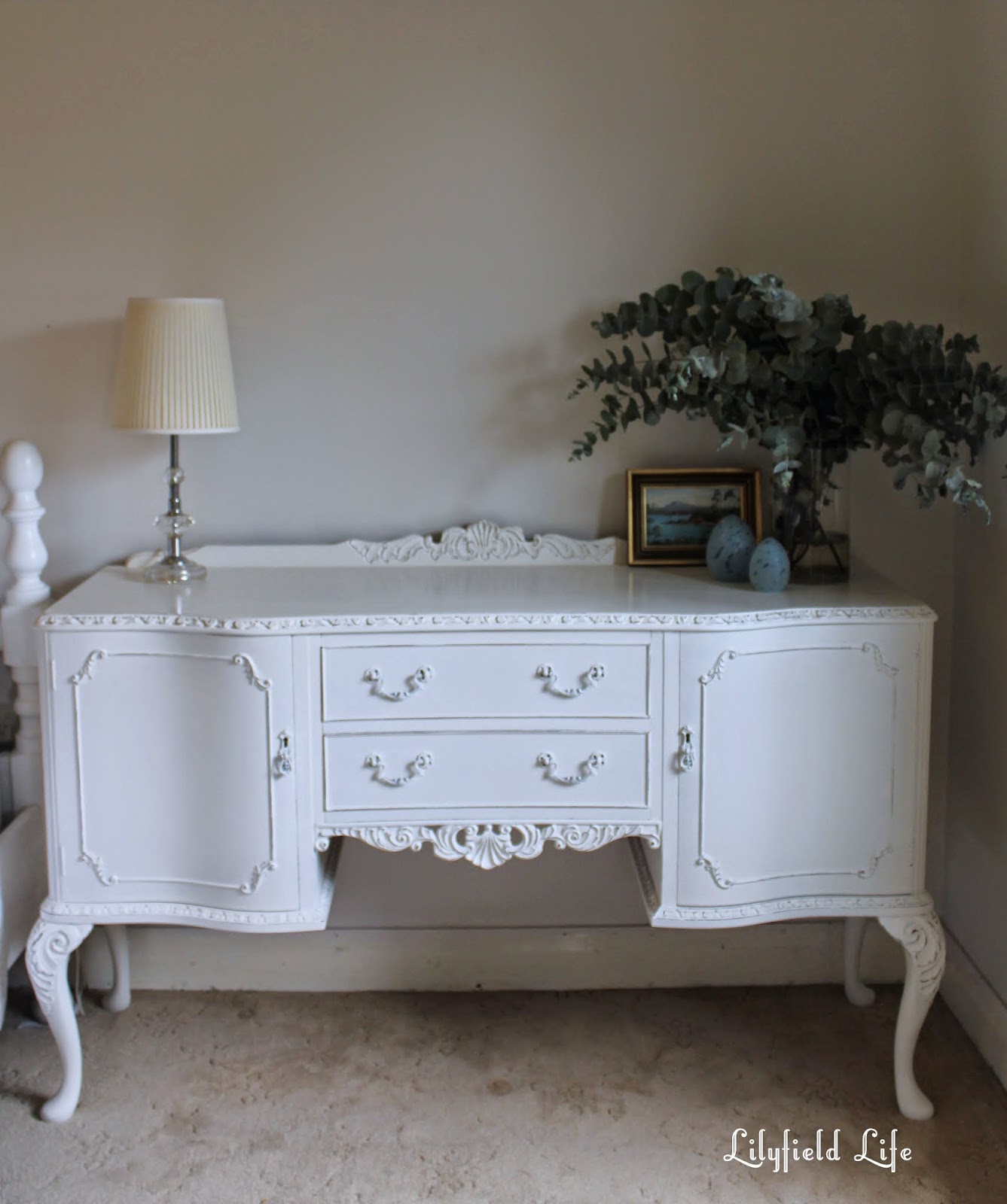 Porter's paint chalk emulsion Lilyfield Life white french sideboard