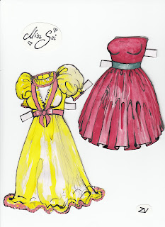 HAUSE ZARATH: Nostalgic paper "cut-out doll"