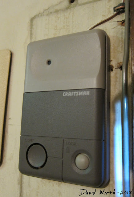 garage door opener button, wire, how to, switch, open, light