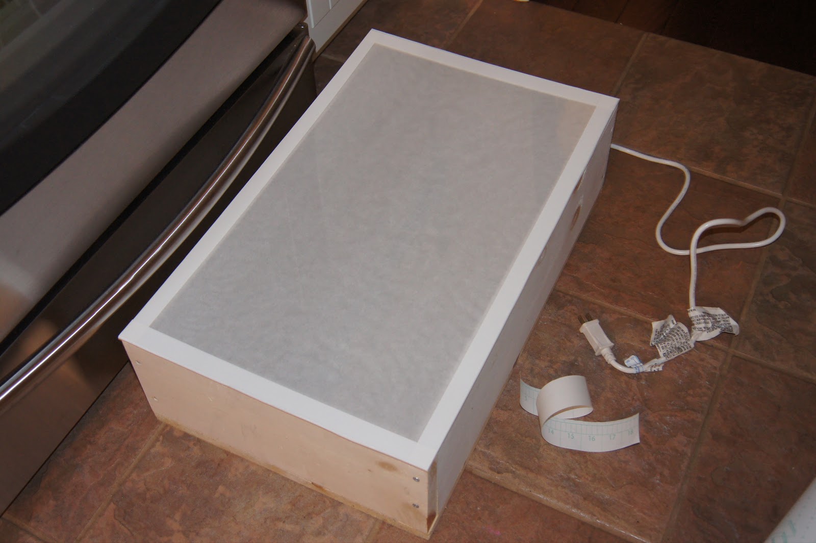 "Making Montessori Ours" Build A Light Box, Playing With Light At Home