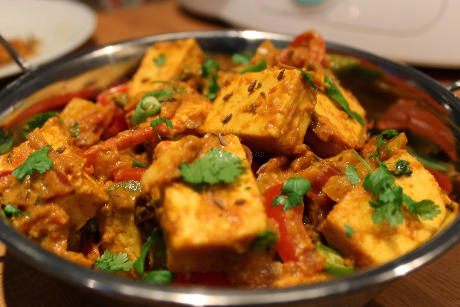 Paneer jalfrezi Mukta's food diaries