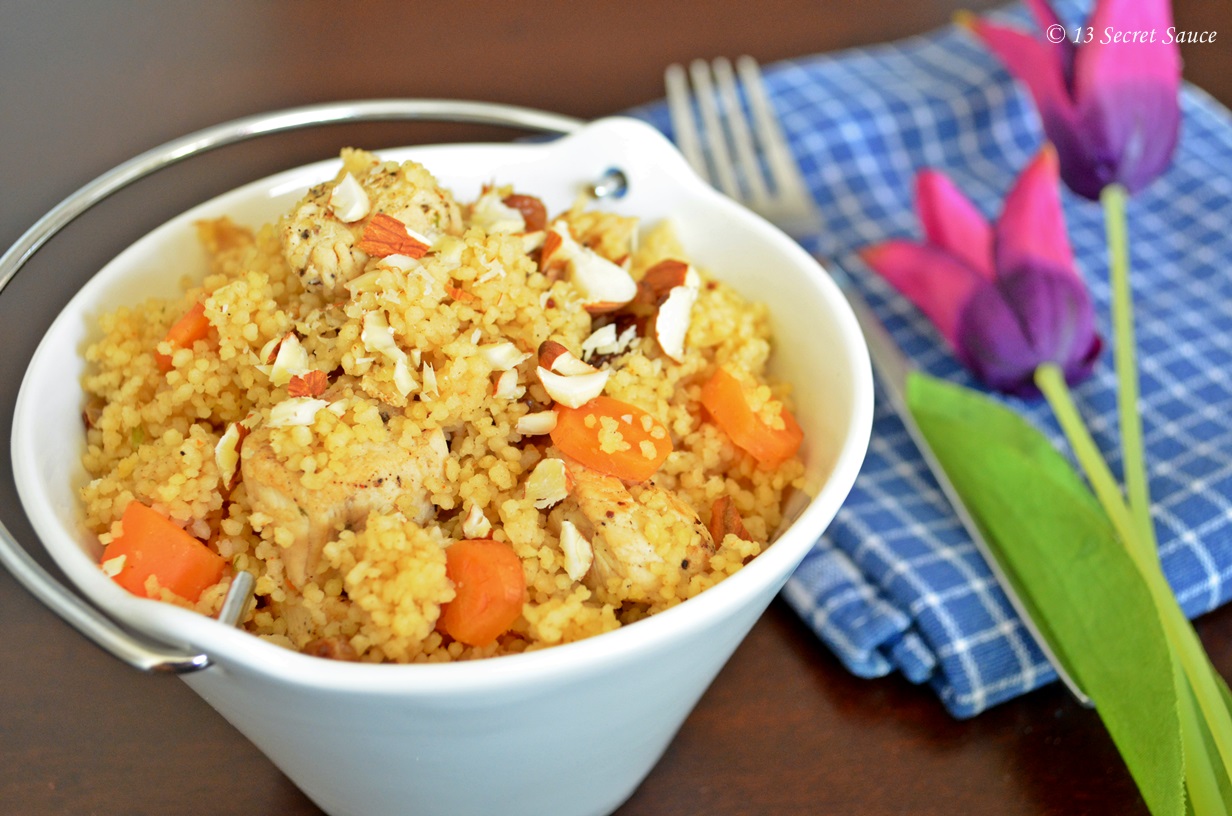 13 Secret Sauce Chicken Couscous salad