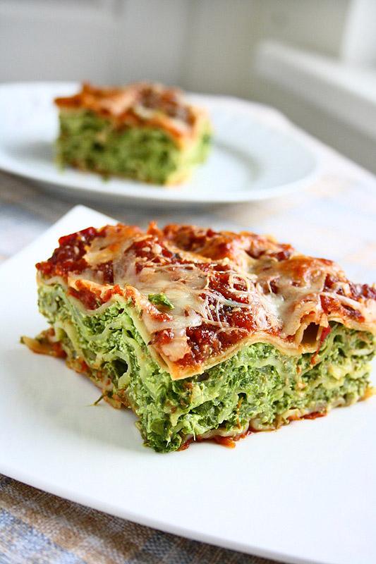 collecting memories Spinach & Ricotta Lasagna