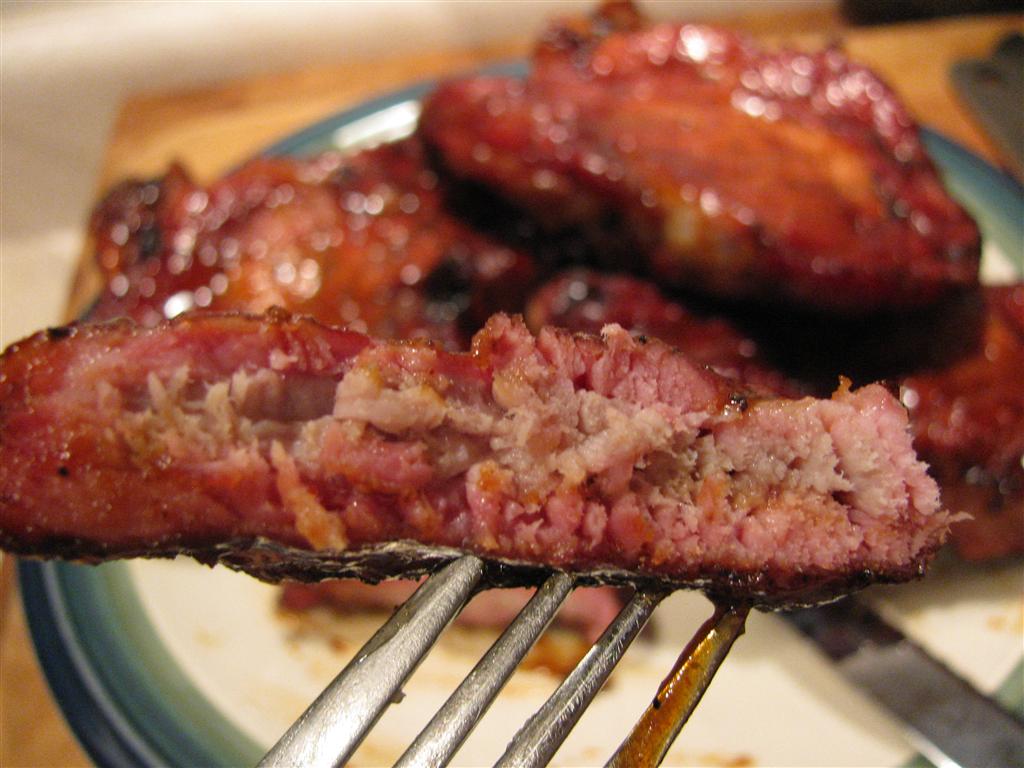 Last Minute BBQ Cowboy Pork Chops