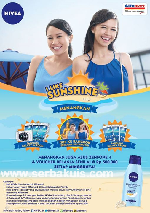 Kontes Foto I Like Sunshine Berhadiah SAMSUNG Galaxy S4 Zoom