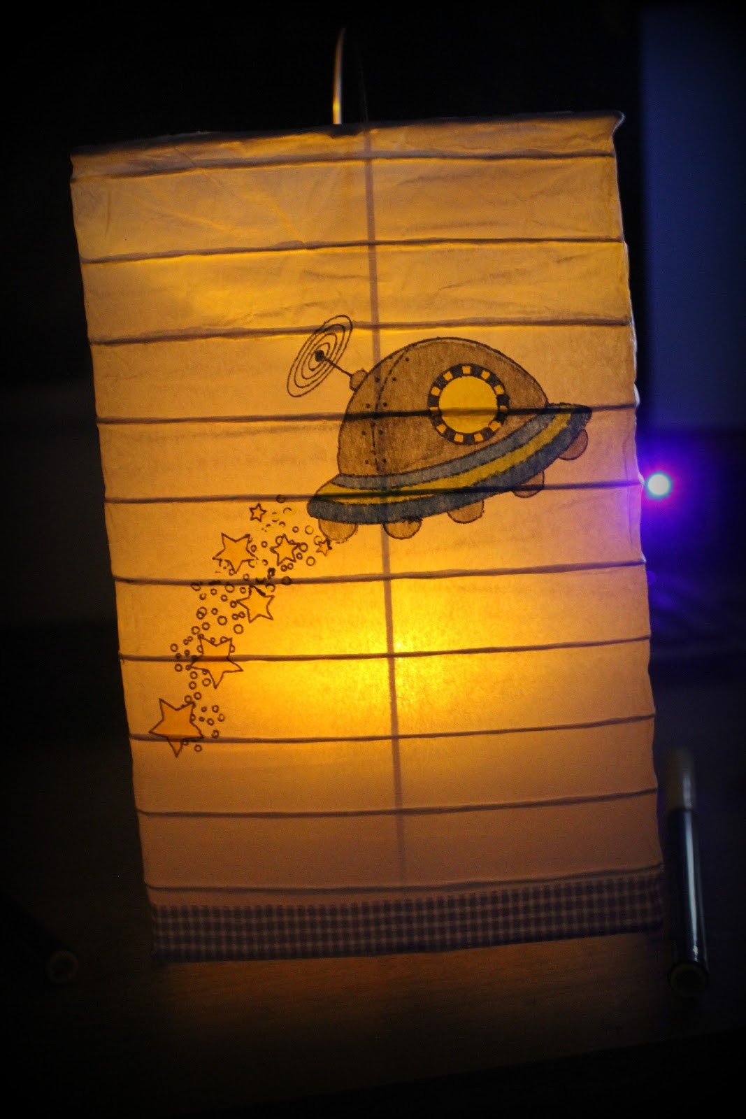 Arielstardancer Paper Lantern Night Light