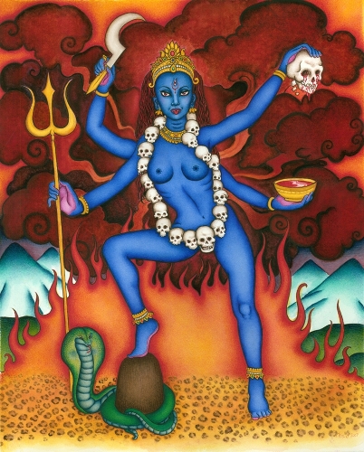 Hindu Goddes Nude